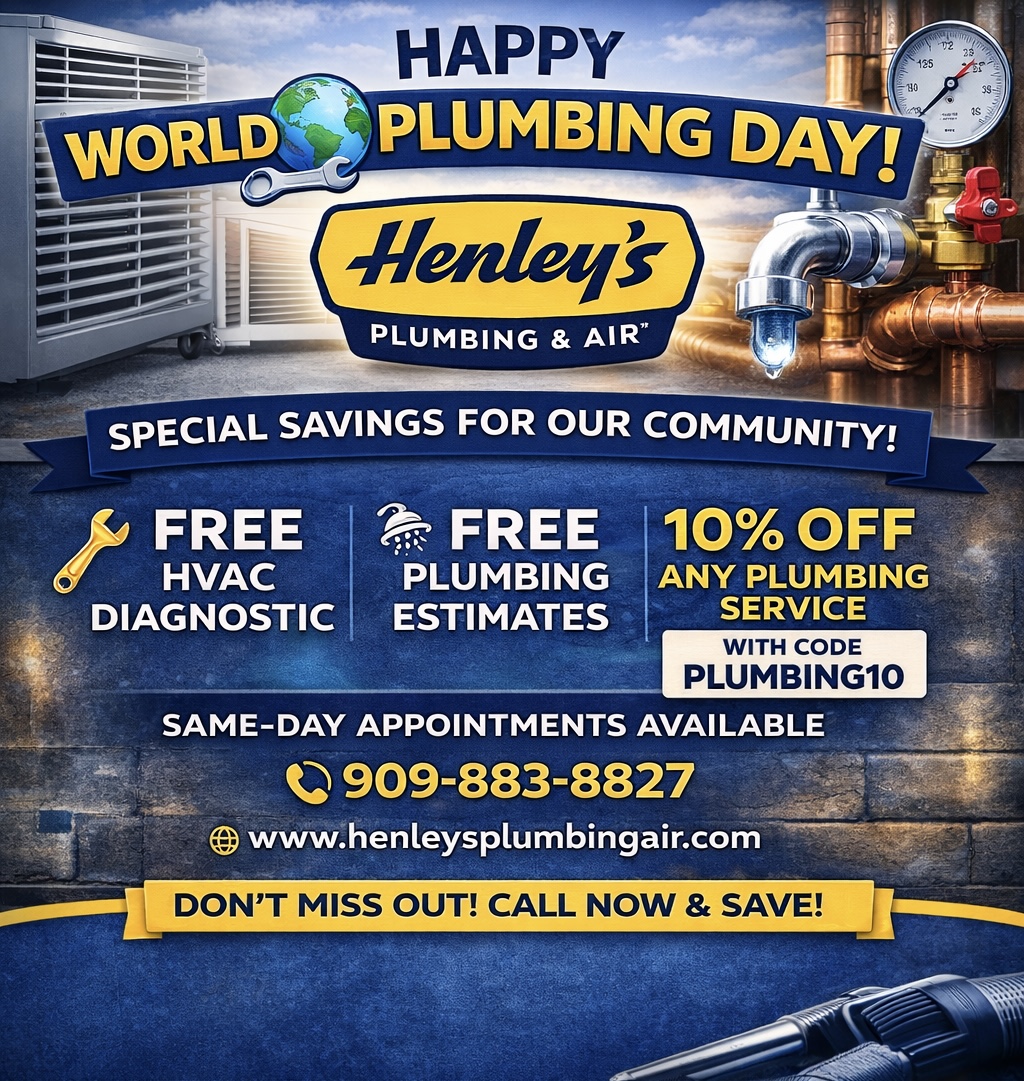 You are currently viewing World Plumbing Day Promotion!