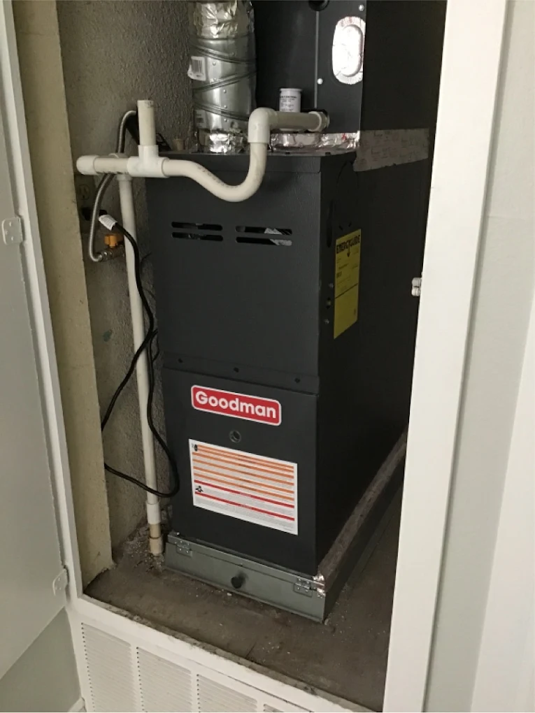 Goodman furnace installation in San Bernardino, CA
