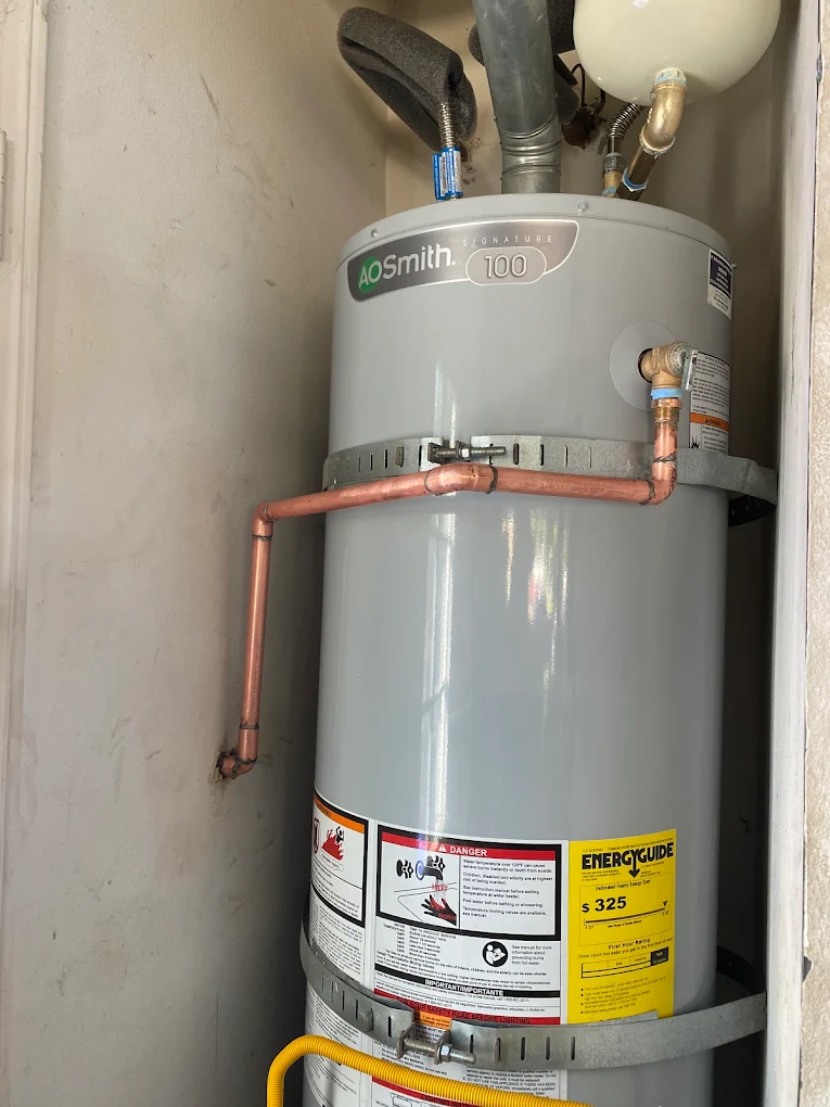 Water heater replacement in San Bernardino, CA